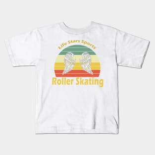 Sport Roller Skating Kids T-Shirt